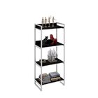 Estante Para Livros Industrial 145cmx60cm 4 Prateleiras Kuadra