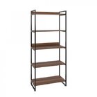 Estante Para Livros Industrial 187cmx80cm 5 Prateleiras Kuadr