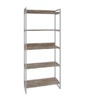 Estante Para Livros Industrial 187cmx80cm 5 Prateleiras Kuadra