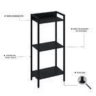 Estante Para Livros Industrial 3 Prateleiras 104cmx45cm Activ