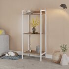 Estante Para Livros Industrial 3 Prateleiras 104cmx45cm Activ