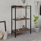 Estante Para Livros Industrial 3 Prateleiras 104cmx60cm Activ