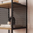 Estante Para Livros Industrial 5 Prateleiras 180cmx40cm P1023