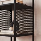 Estante Para Livros Industrial 5 Prateleiras 180cmx40cm P1023