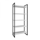 Estante Para Livros Industrial 5 Prateleiras 187cmx80cm Porto