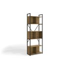 Estante Para Livros Industrial 7 Prateleiras 200cmx72cm Offic