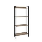 Estante Para Livros Industrial Aço Multiuso 4 Prateleiras 146