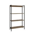 Estante Para Livros Industrial Aço Multiuso 4 Prateleiras 146