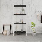 Estante Para Livros Industrial Aço Multiuso 4 Prateleiras 146