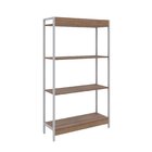 Estante Para Livros Industrial Aço Multiuso 4 Prateleiras 146