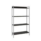 Estante Para Livros Industrial Aço Multiuso 4 Prateleiras 146