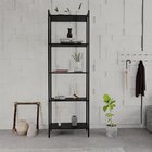 Estante Para Livros Industrial Aço Multiuso 5 Prateleiras 187