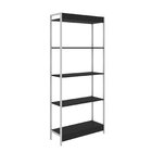 Estante Para Livros Industrial Aço Multiuso 5 Prateleiras 187