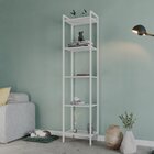 Estante Para Livros Industrial Aço Multiuso 5 Prateleiras 187