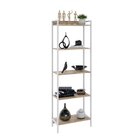 Estante Para Livros Industrial Aço Multiuso 5 Prateleiras 187