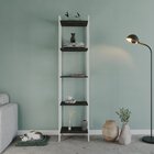 Estante Para Livros Industrial Aço Multiuso 5 Prateleiras 187