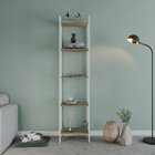 Estante Para Livros Industrial Aço Multiuso 5 Prateleiras 187