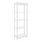 Estante Para Livros Industrial Aço Multiuso 5 Prateleiras 187