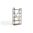 Estante Para Livros Industrial Alta 5 Prateleiras 150cmx72 Fr