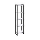 Estante Para Livros Industrial Multiuso 5 Prateleiras 187x45c