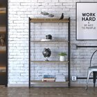 Estante Para Livros Industrial Multiuso 5 Prateleiras 187x60c