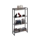 Estante Para Livros Industrial Multiuso 5 Prateleiras 187x60c