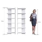 Estante Para Livros Livreiro Com 6 Prateleiras Branco