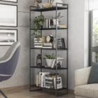 Estante Para Livros Londres 5 Prateleiras Preto - Novabras