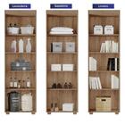 Estante Para Livros Milão Amêndoa