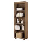 Estante Para Livros Milão Amêndoa