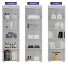 Estante Para Livros Milão Branco