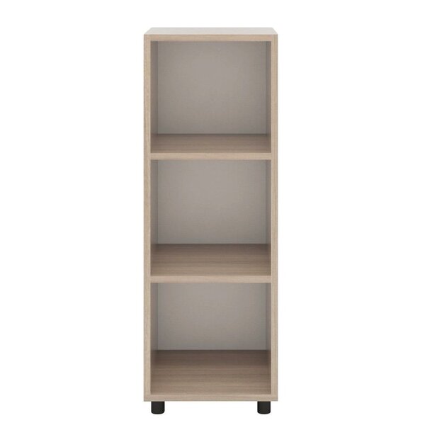 Estante Para Livros Modular 3 Nichos Austin Amadeirado Montana