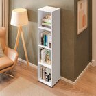 Estante Para Livros Modular 4 Nichos 141cmx30cm Marselha Bran