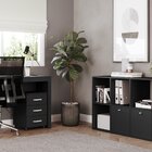 Estante Para Livros Modular 4x2 Dominox Belmax Preto