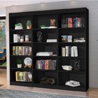 Estante Para Livros Multiuso 178cmx153cm Larissa Preto