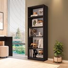 Estante Para Livros Multiuso 5 Nichos 175cmx52cm Montreal Yes