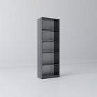 Estante Para Livros Multiuso 5 Nichos 175cmx52cm Montreal Yes