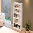 Estante Para Livros Multiuso 5 Nichos 175cmx52cm Montreal Yes