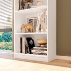 Estante Para Livros Multiuso 5 Nichos 175cmx52cm Montreal Yes