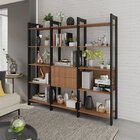 Estante Para Livros Multiuso 5 Prateleiras 1,85x1,9m Haia Yes