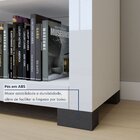 Estante Para Livros Multiuso 5 Prateleiras Flex 100% Mdp Bran