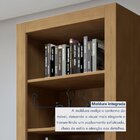 Estante Para Livros Multiuso 5 Prateleiras Flex  Cinamomo