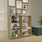 Estante Para Livros Multiuso 6 Nichos 81cmx90cm Geórgia Amade