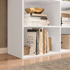 Estante Para Livros Multiuso 6 Nichos 84,5cmx90cm Geórgia Bra