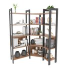 Estante Para Livros Multiuso De Canto 1,85x1,33m Haia Yescasa