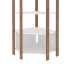 Estante Para Livros Multiuso De Canto Haia Com 5 Prateleiras