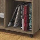 Estante Para Livros Multiuso E1719 Amendoa