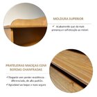 Estante Para Livros Rústica 100% Madeira Maciça 5 Prateleiras