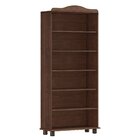 Estante Para Livros Rústica 100% Madeira Maciça 5 Prateleiras