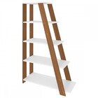 Estante Para Livros Star Freijó/branco - Artany Móveis